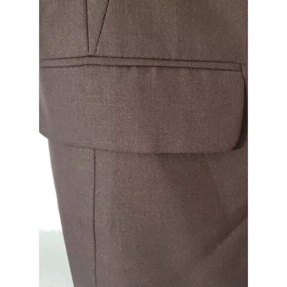 Calvin Klein women's brown blazer with 2 gold buttons size 8 - Picture 5 of 6